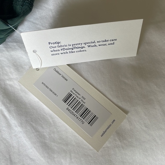 Outdoor voices shorts with tags - Picture 5 of 5